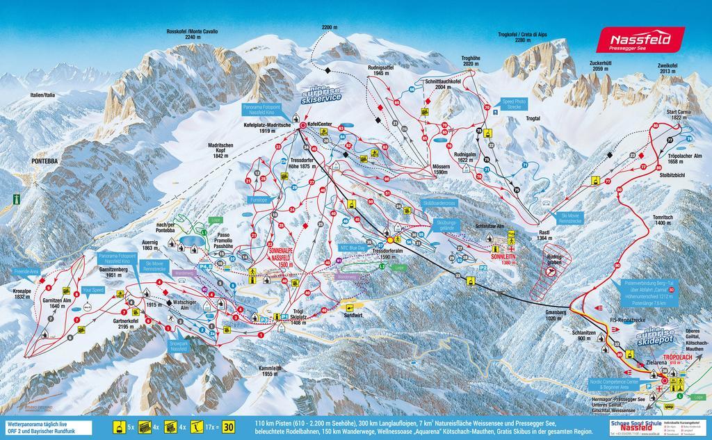 Appartement Sonja Nassfeld Sonnenalpe Nassfeld Esterno foto